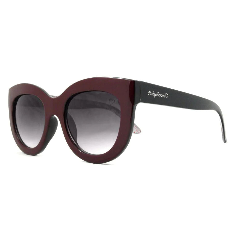 Ruby Rocks Larger than Life Cateye Sunglasses