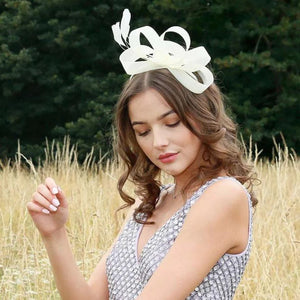 Ruby Rocks Ramona Fascinator - Beige