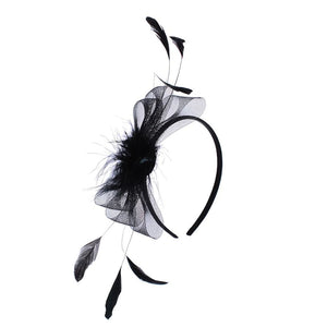 Ruby Rocks Madina Fascinator - Black