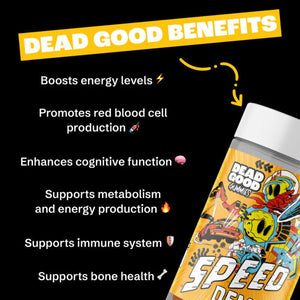 Dead Good Gummies | Speed Demon - Energy Gummies